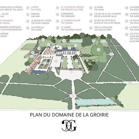 Hotel Du Domaine De La Groirie - Le Mans Trangé Exteriör bild
